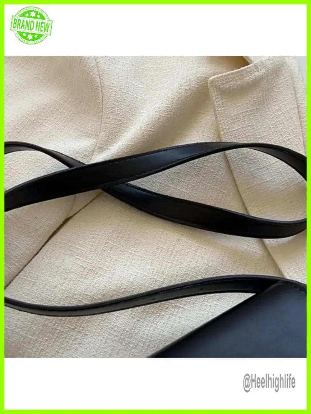 Saddle Shoulder Bag Vegan Leather Purse Hobo Handbag Zipper Clutch with 2 Straps